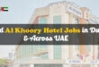 Al Khoory Hotel Jobs