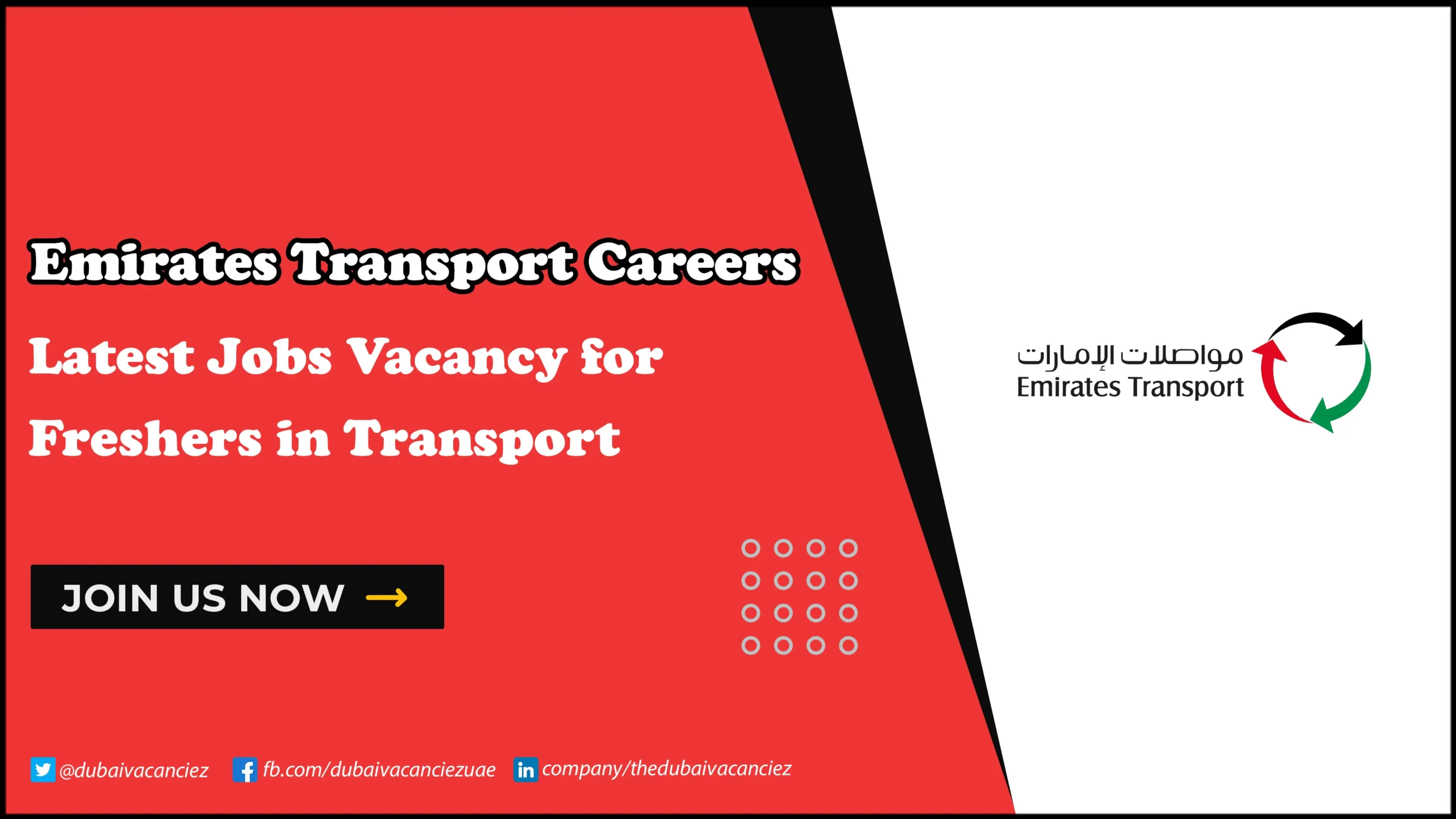 Emirates Transport Careers