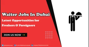 Waiter Jobs in Dubai